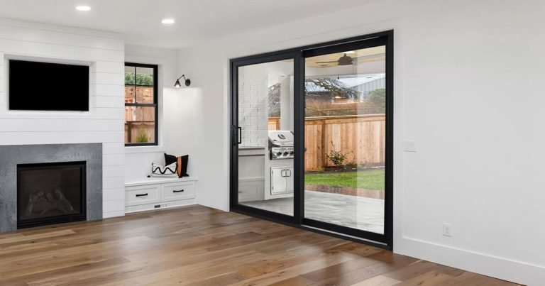sliding patio door configuration